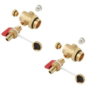 Wavin gulvvarme endestykkesæt 1"